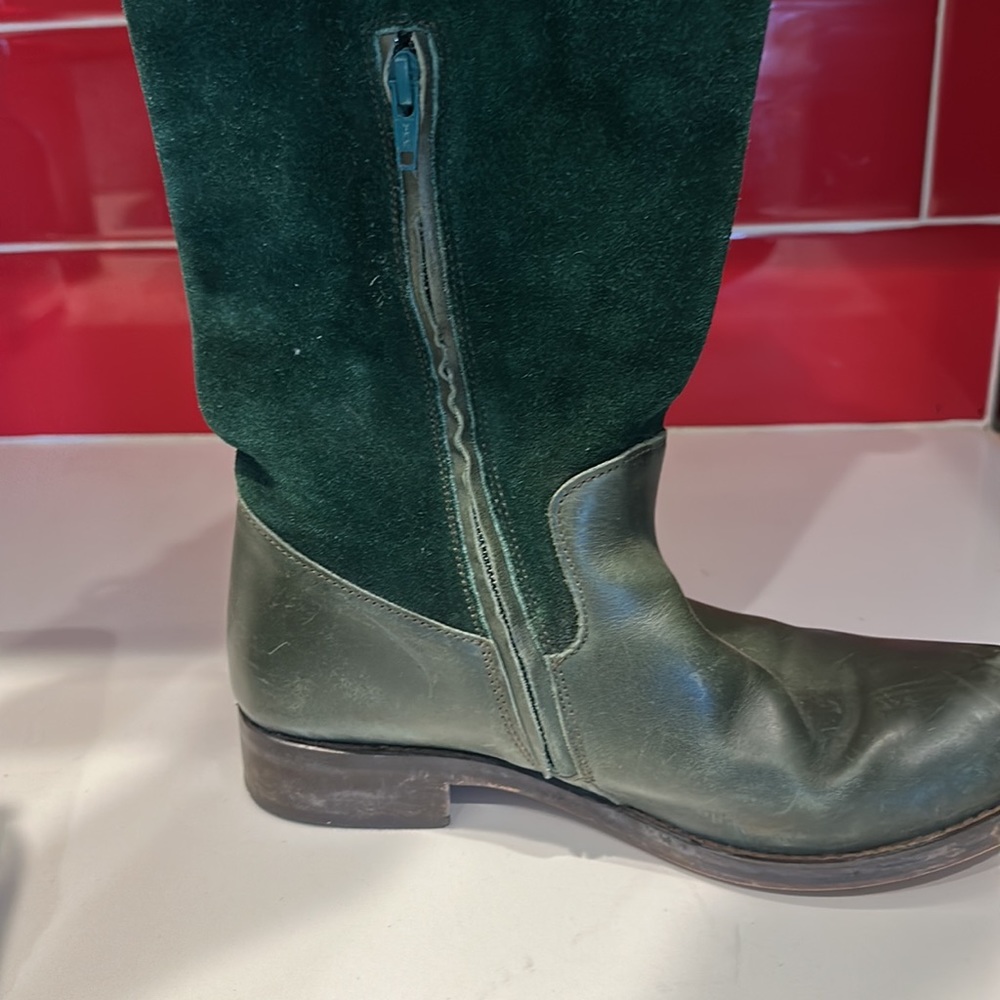 Knee high Fluevog greet Radio boots 6.5 - Picture 5 of 7